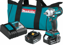 Șurubelnițe cu impact, fără fir, & chei fixe Makita XWT14T