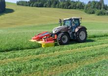 Tamburi de cosit atașați pe față, cu tambur de condiționare Pöttinger EuroCat 311 Alpha Motion Plus ED Pro