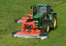 Tamburi de cosit atașați pe față, cu tambur de condiționare Kuhn PZ 320 FC