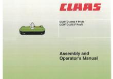 Tamburi de cosit atașați pe față, fără tambur de condiționare Claas Corto 275 F Profil
