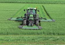 Tamburi de cosit atașați pe spate, fără tambur de condiționare DEUTZ-FAHR DrumMaster 493