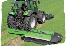 Tamburi de cosit atașați pe spate, fără tambur de condiționare DEUTZ-FAHR KM 4.29