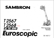 Telehandlere Sambron T 2567