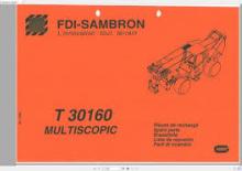 Telehandlere Sambron T 30160 S