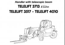 Telehandlere Terexlift Telelift 3713 Elite