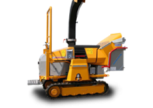 Tocătoare de lemn Schliesing 300 MX Raupe