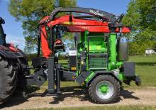 Tocătoare de lemn Heizohack HM 8-400 Green Series