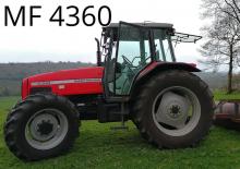 Tractoare 4WD Massey Ferguson 4360