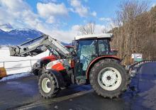 Tractoare 4WD Steyr 495 Profi 1
