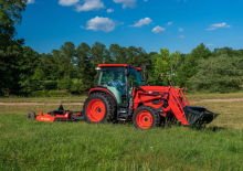 Tractoare 4WD Kioti RX7340 Powerschuttle Cab