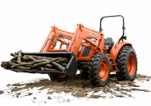 Tractoare 4WD Kioti RX7340 Powerschuttle