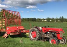 Tractoare cu roți mari pe spate Massey Ferguson 30