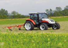 Tractoare cu roți mari pe spate Steyr 4055 Kompakt S Basis