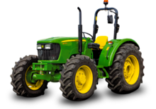 Tractoare cu roți mari pe spate John Deere 5055E