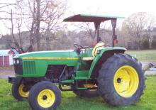 Tractoare cu roți mari pe spate John Deere 5510 Std