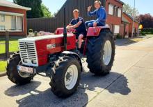Tractoare cu roți mari pe spate Steyr 760