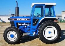 Tractoare cu roți mari pe spate Ford-NH 7710