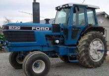 Tractoare cu roți mari pe spate Ford-NH 8730