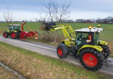 Tractoare cu roți mari pe spate Claas Atos 330 C