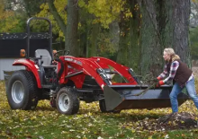Tractoare cu roți mari pe spate Case IH Farmall Compact 50C