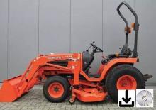 Tractoare municipale Kubota B 1710 DS