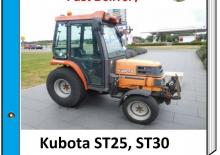 Tractoare municipale Kubota ST 30 a