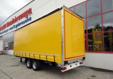 Trailere cu platformă cu prelată Möslein TPF 105