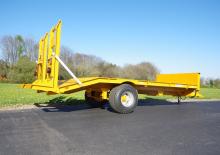 Trailere cu platformă joasă Rolland PE 60