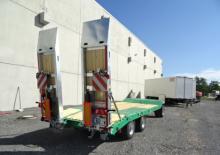 Trailere cu platformă joasă Möslein T 3- 6 LW VB 1 t hydr