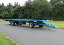 Trailere cu platformă Rolland RP 12006 LSP