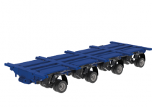 Trailere modulare heavy duty Goldhofer THP/DC