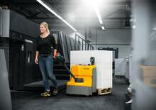 Transpalete cu operator pedestru Jungheinrich EJE M15 