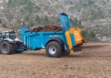Utilaje de împrăștiat gunoi de grajd Rolland RF-ES 6118