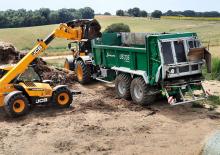 Utilaje de împrăștiat gunoi de grajd Samson US 340