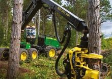 Utilaje de recoltat bușteni John Deere 1070 G