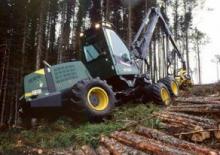Utilaje de recoltat bușteni Timberjack 1070