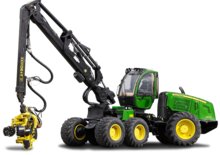 Utilaje de recoltat bușteni John Deere 1270 E