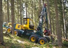 Utilaje de recoltat bușteni HSM 208H2