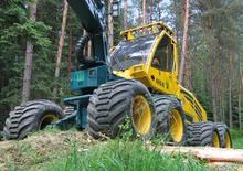 Utilaje de recoltat bușteni HSM 405 H2 8WD