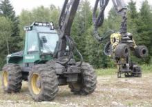 Utilaje de recoltat bușteni Timberjack 870