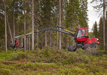 Utilaje de recoltat bușteni Komatsu 901 TX