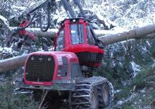 Utilaje de recoltat bușteni Valmet 901 TX