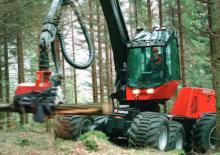 Utilaje de recoltat bușteni Valmet 901.2
