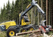 Utilaje de recoltat bușteni EcoLog EcoLog 550G T-Pro 