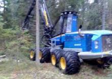 Utilaje de recoltat bușteni Rottne H 10