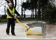 Plăci compactoare reversibile Wacker Neuson DPU4545He 