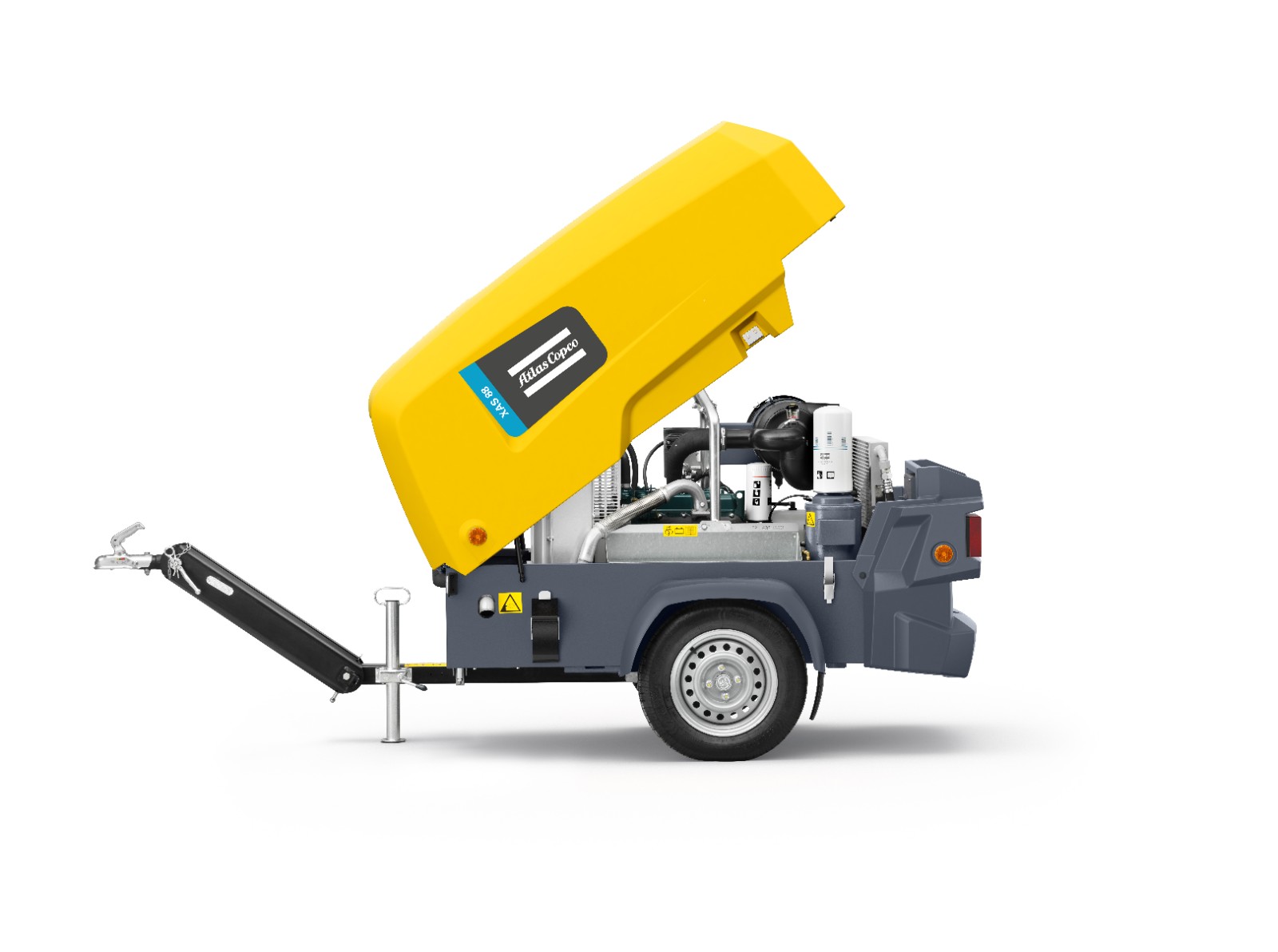 Atlas Copco XAS 88 Kd Specificații & Date Tehnice (2016-2020