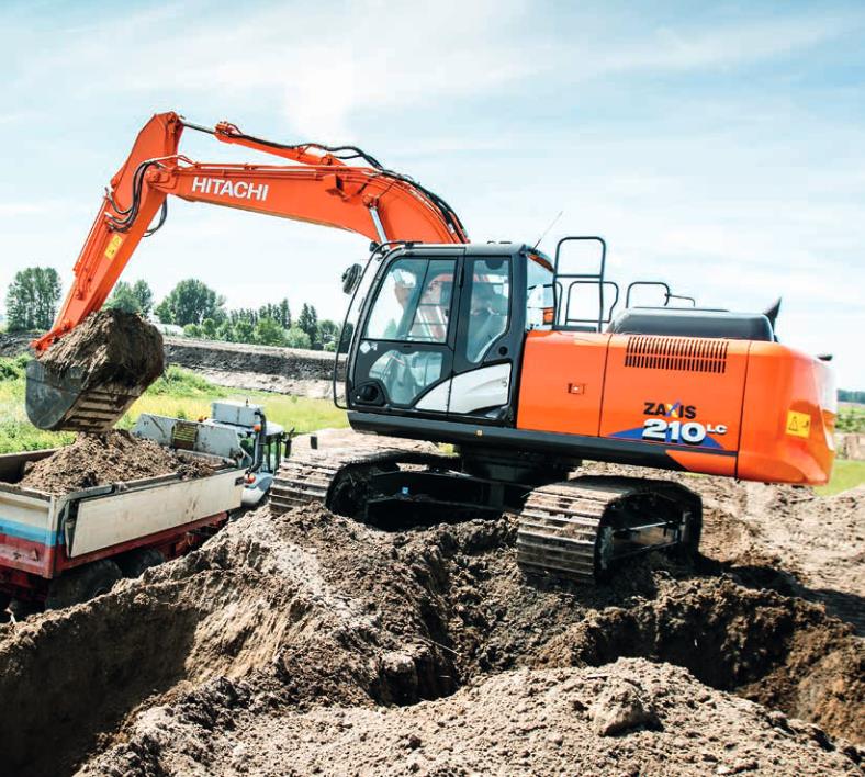 Hitachi ZX210-6 Specificații & Date Tehnice (2016-2021) | LECTURA