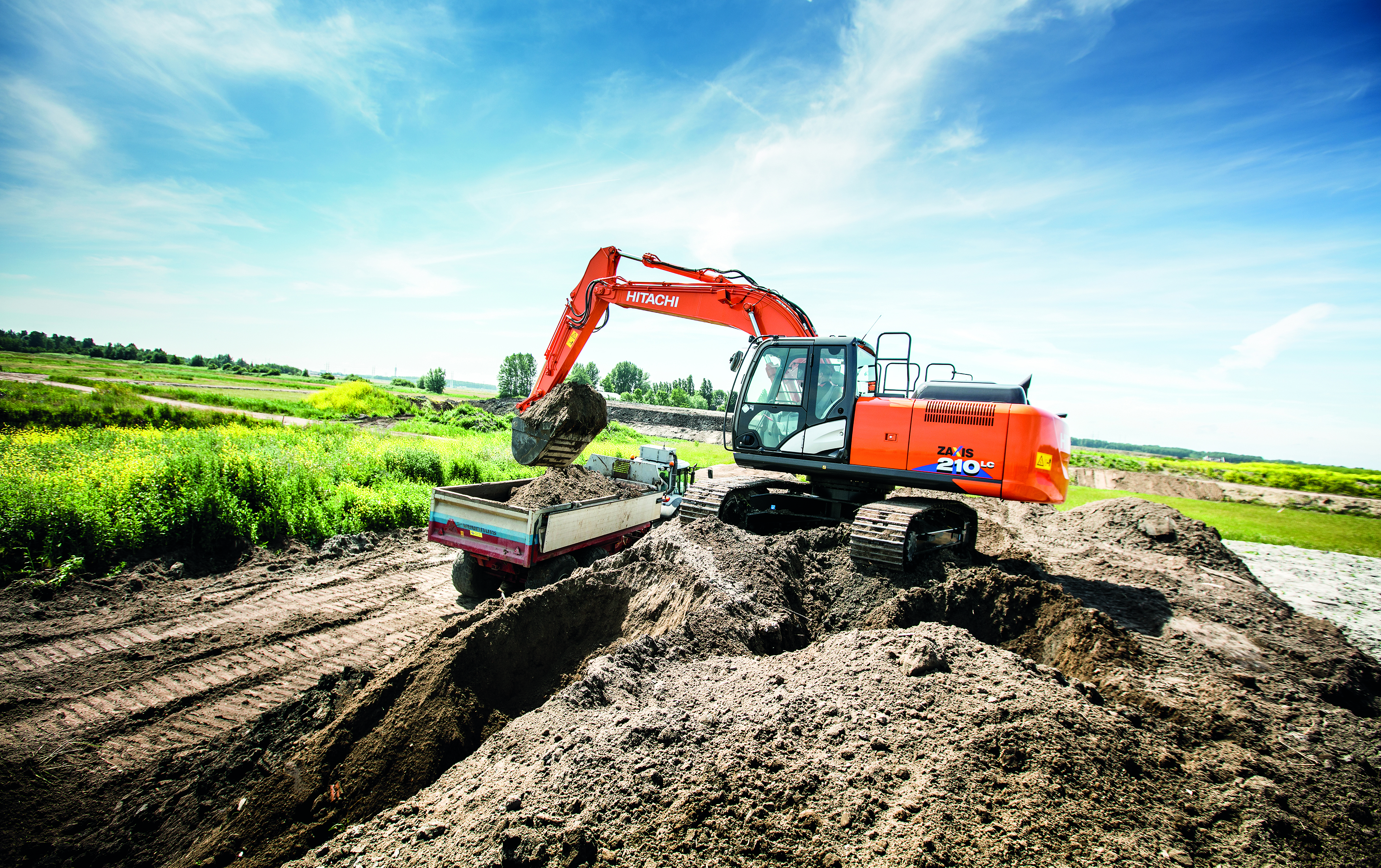 Hitachi ZX210LC-6 Specificații & Date Tehnice (2016-2021