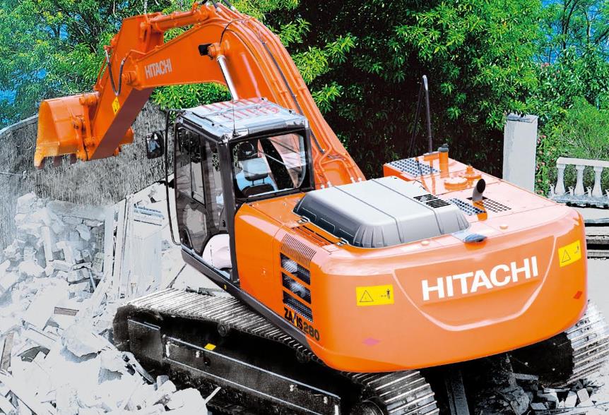 Hitachi ZX280-5G Specificații & Date Tehnice (2017-2025